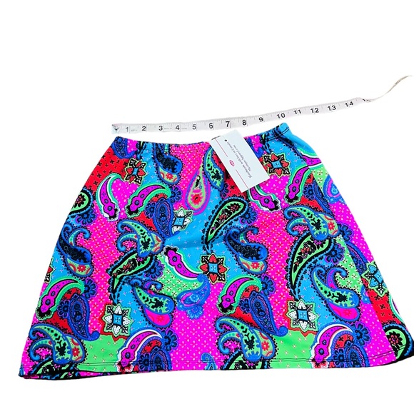 NWT Mystique Apparel Pink Paisley Love Triangle Top, Bottoms & Skirt Rave Set - Picture 12 of 16